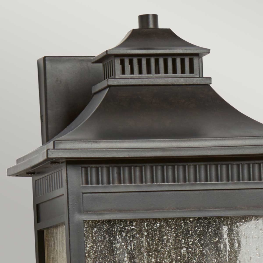 Quoizel - Āra sienas lampa LIVINGSTON 2xE14/40W/230V IP44
