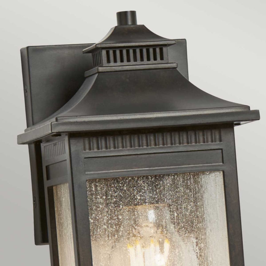 Quoizel - Āra sienas lampa LIVINGSTON 1xE27/60W/230V IP44