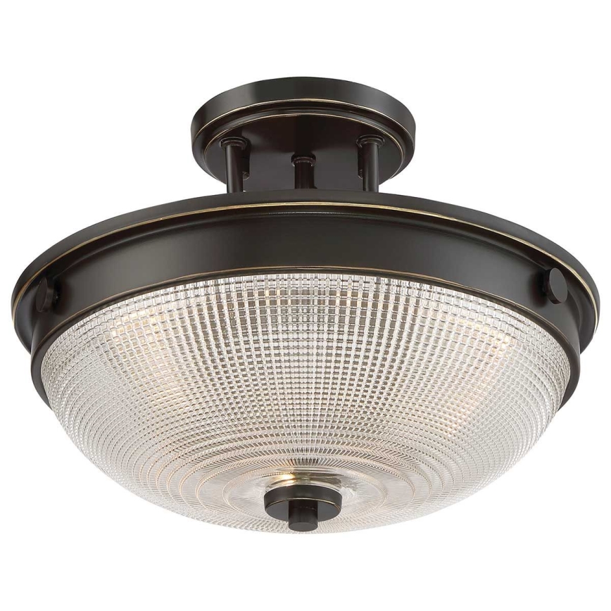 Quoizel - Virsapmetuma lustra MANTLE 2xE27/60W/230V bronza