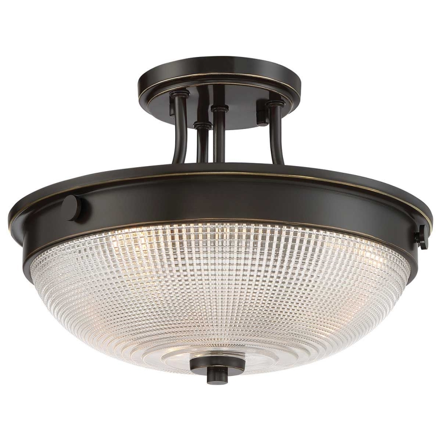 Quoizel - Virsapmetuma lustra MANTLE 2xE27/60W/230V bronza