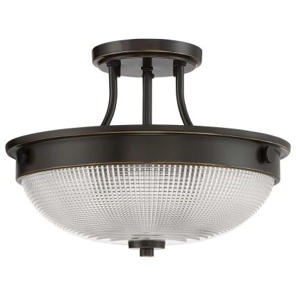 Quoizel - Virsapmetuma lustra MANTLE 2xE27/60W/230V bronza