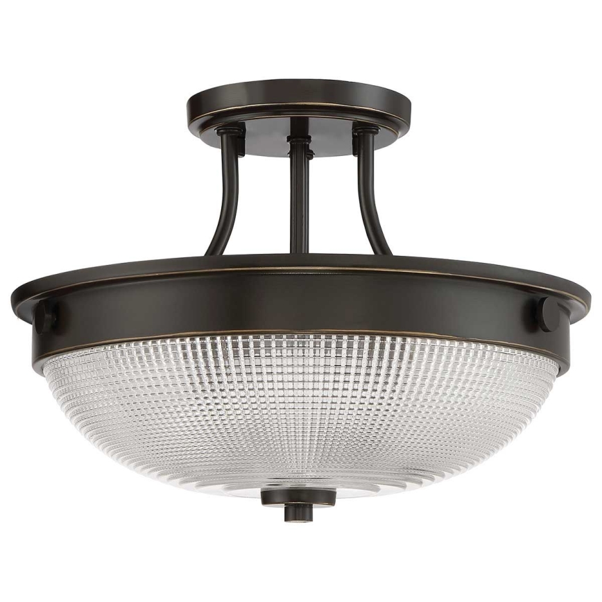 Quoizel - Virsapmetuma lustra MANTLE 2xE27/60W/230V bronza