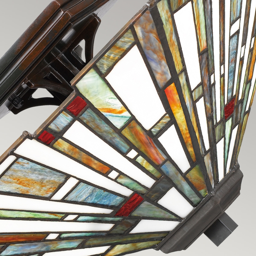 Quoizel - Tiffany MAYBECK griestu lampa 2xE27/60W/230V