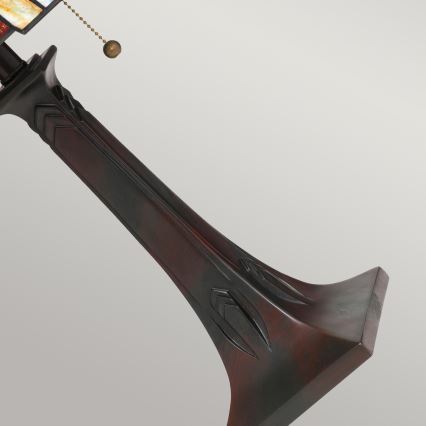 Quoizel - Galda lampa Tiffany MAYBECK 2xE27/60W/230V