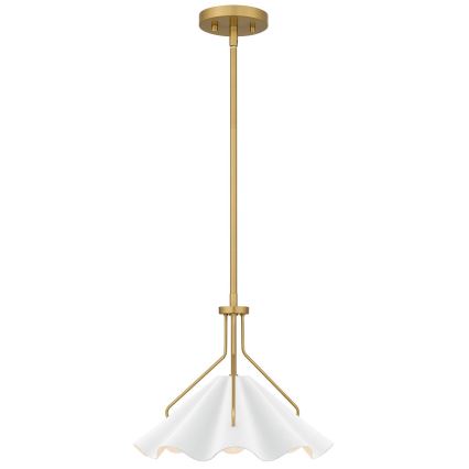 Quoizel - Lustra ar stieni MEJIA 1xE27/60W/230V d. 35,6 cm misiņš