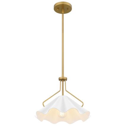 Quoizel - Lustra ar stieni MEJIA 1xE27/60W/230V d. 35,6 cm misiņš