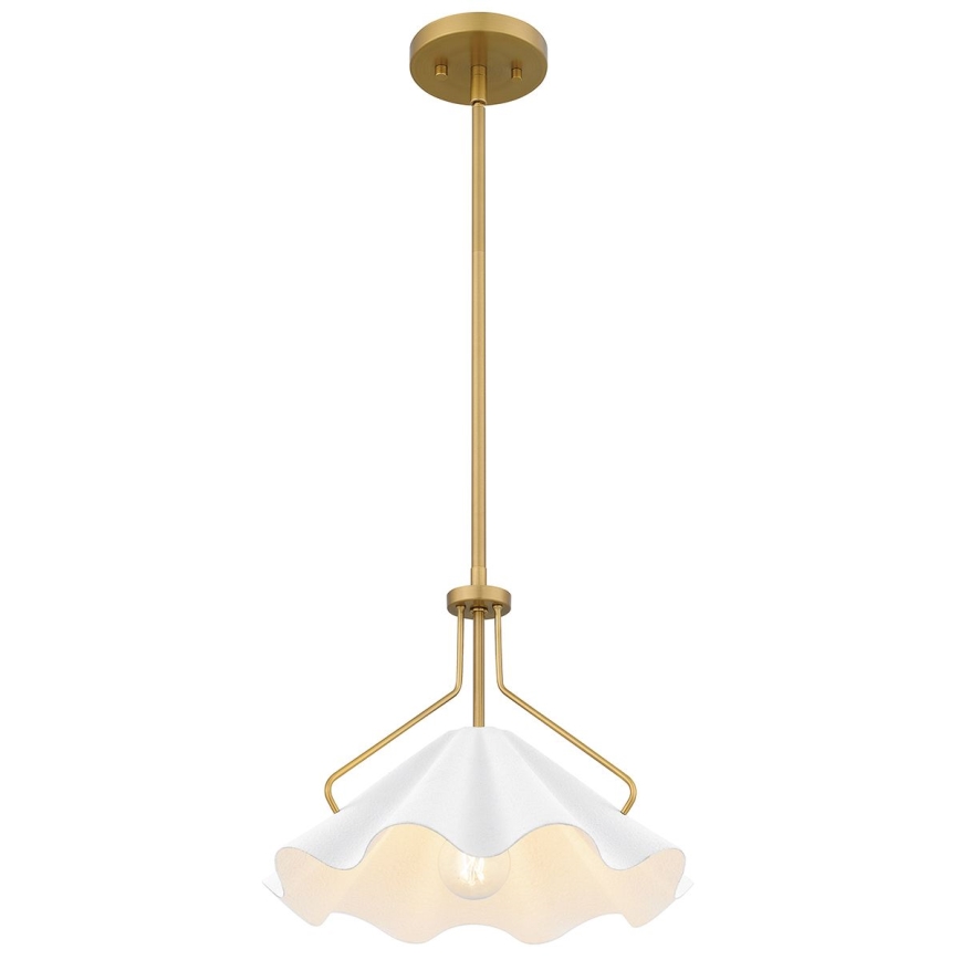 Quoizel - Lustra ar stieni MEJIA 1xE27/60W/230V d. 35,6 cm misiņš