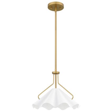 Quoizel - Lustra ar stieni MEJIA 1xE27/60W/230V d. 35,6 cm misiņš