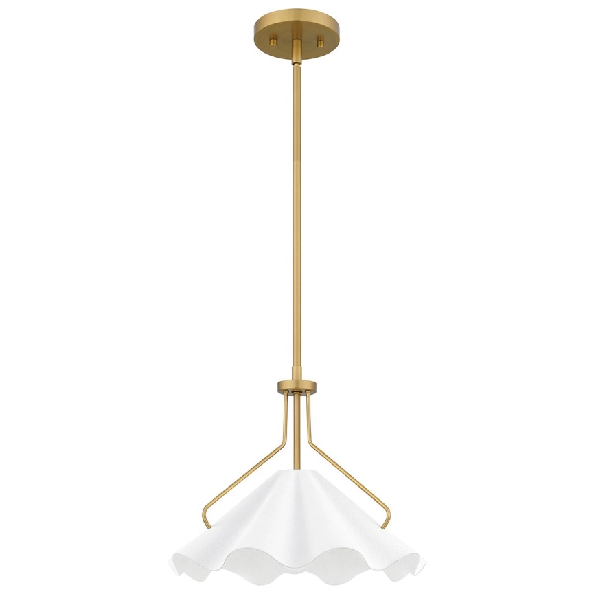 Quoizel - Lustra ar stieni MEJIA 1xE27/60W/230V d. 35,6 cm misiņš