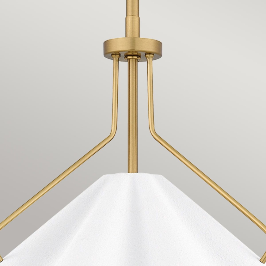 Quoizel - Lustra ar stieni MEJIA 1xE27/60W/230V d. 35,6 cm misiņš