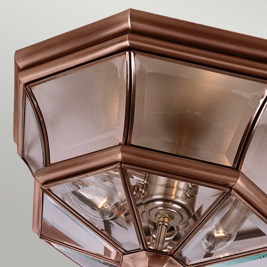 Quoizel - Āra griestu gaismeklis NEWBURY 3xE14/60W/230V IP44 vara krāsā
