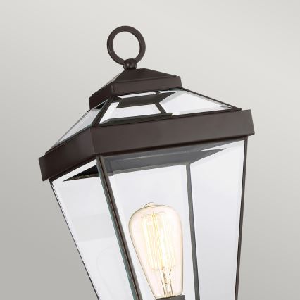 Quoizel - Āra lampa RAVINE 1xE27/60W/230V IP44 brūna