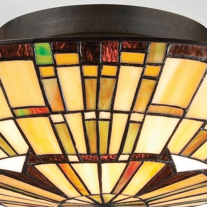 Quoizel - Griestu lampa REED 2xE27/60W/230V d. 42 cm