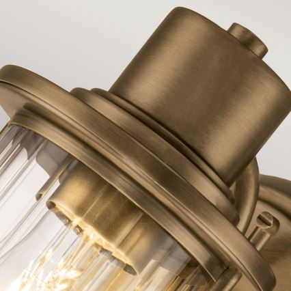 Quoizel - Vannas istabas sienas lampa RIGGS 1xE27/40W/230V IP44