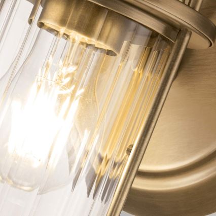 Quoizel - Vannas istabas sienas lampa RIGGS 1xE27/40W/230V IP44