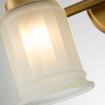 Quoizel - LED vannas istabas sienas gaismeklis SWELL 2xG9/3W/230V IP44 zelta krāsas