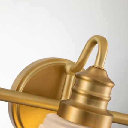 Quoizel - LED vannas istabas sienas gaismeklis SWELL 3xG9/3W/230V IP44 zeltains