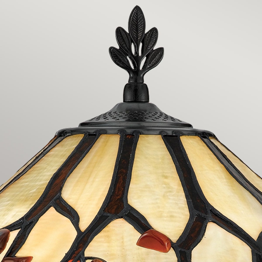 Quoizel - Galda lampa Tiffany WHISPERING 2xE27/60W/230V