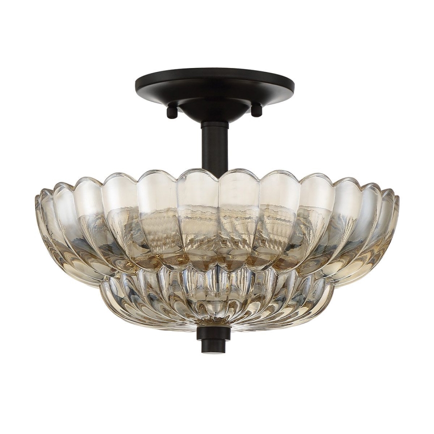 Quoizel - Griestu lampa WHITECAP 3xE14/40W/230V d. 29,7 cm
