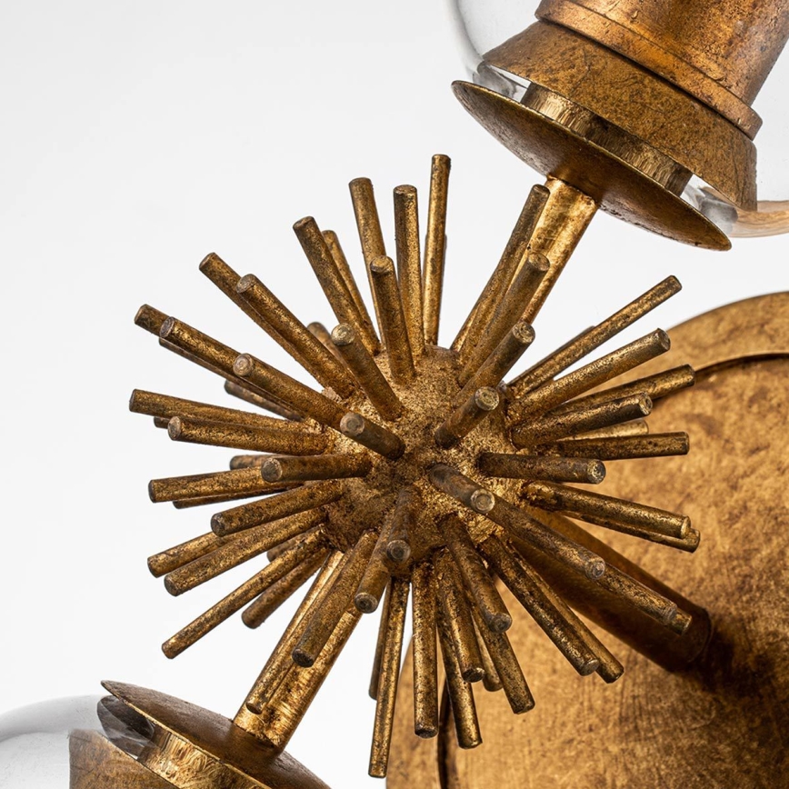 Quoizel - Sienas gaismeklis STARING 2xE27/40W/230V vara krāsas