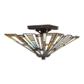 Quoizel - Tiffany MAYBECK griestu gaismeklis 2xE27/60W/230V