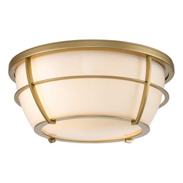 Quoizel - Vannas istabas griestu lampa CHANCE 2xE27/60W/230V IP44