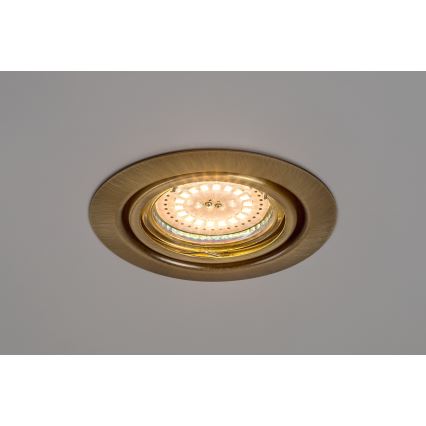 Rabalux - KOMPLEKTS 3xLED Iegremdējama lampa 3xGU10/3W/230V IP40