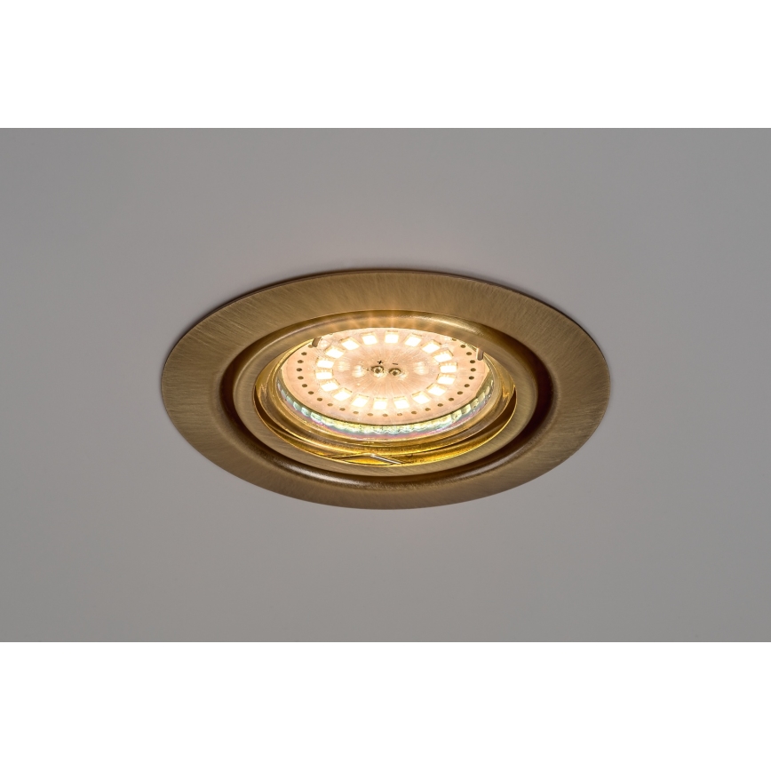 Rabalux - KOMPLEKTS 3xLED Iegremdējama lampa 3xGU10/3W/230V IP40