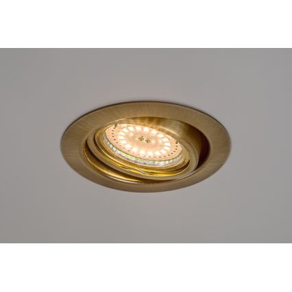 Rabalux - KOMPLEKTS 3xLED Iegremdējama lampa 3xGU10/3W/230V IP40