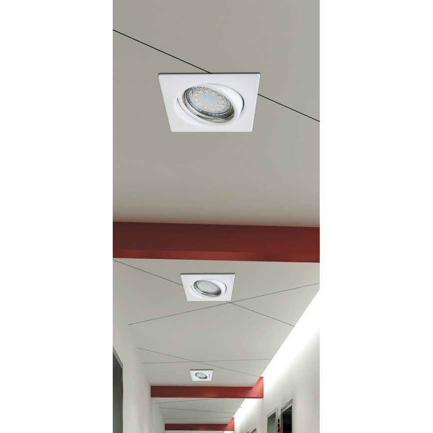 Rabalux - KOMPLEKTS 3xLED Iegremdējama lampa 3xGU10/3W/230V IP40