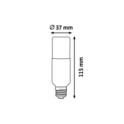 Rabalux - LED Spuldze T37 E27/9W/230V 4000K
