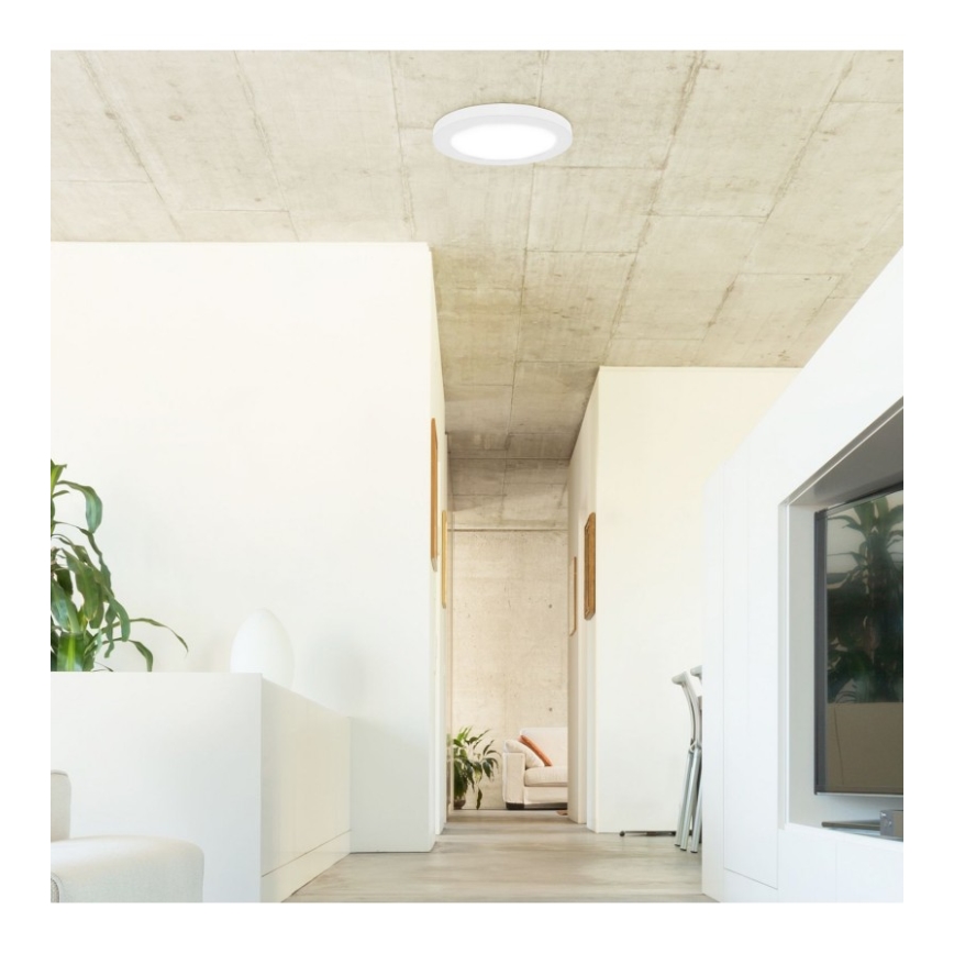 Rabalux - LED Griestu lampa ar sensoru LED/18W/230V 4000K 22,5 cm