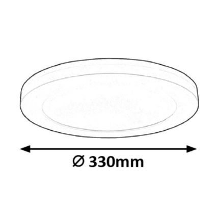 Rabalux - LED Griestu lampa ar sensoru LED/30W/230V 33 cm