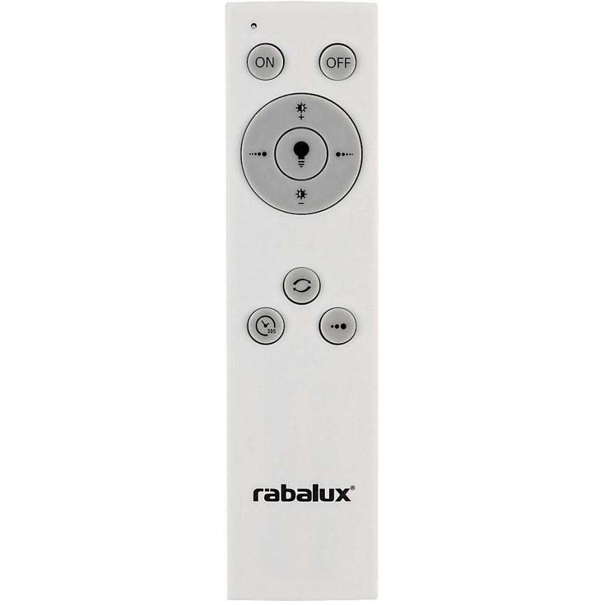 Rabalux 1509 - LED Aptumšojams griestu gaismeklis ar tālvadības pulti MASON LED/80W/230V