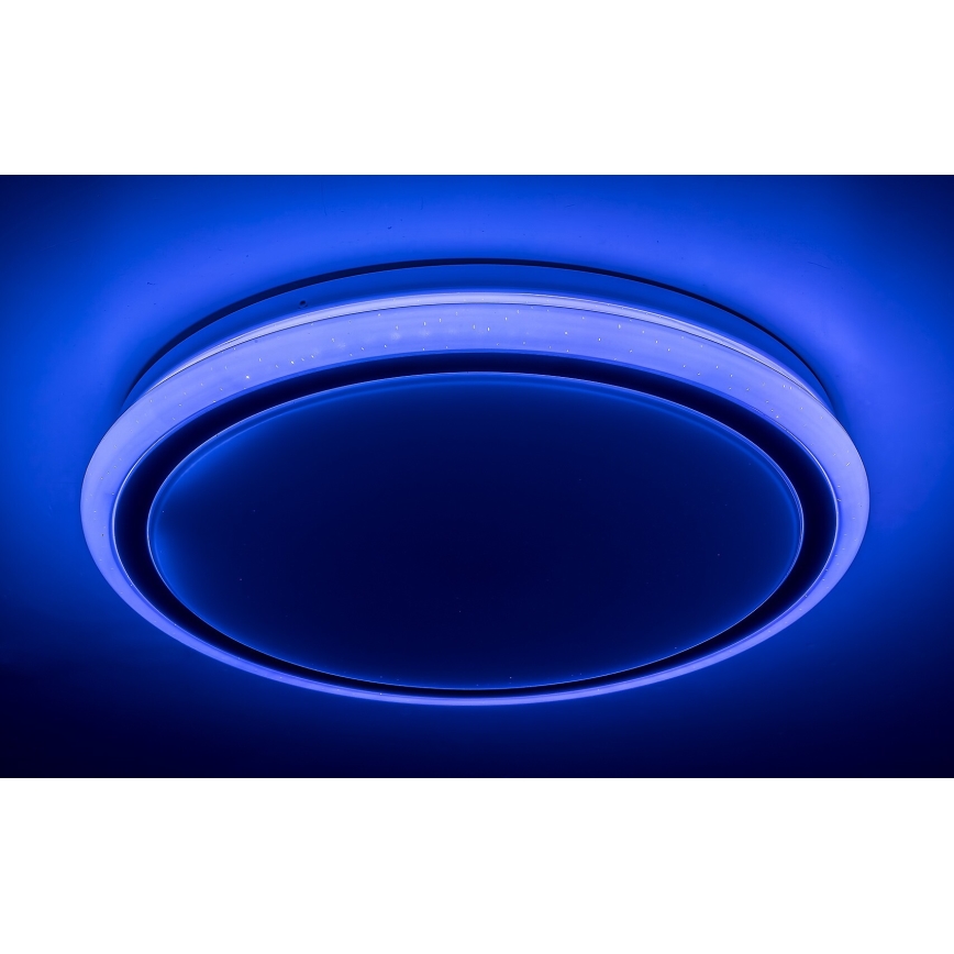 Rabalux - LED dimmējams griestu gaismeklis ar tālvadības pulti RGB LED/32W/230V Ø 40 cm