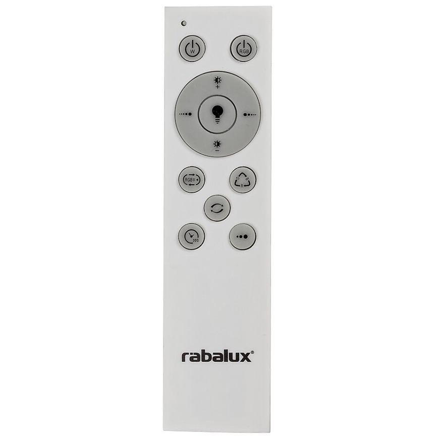 Rabalux - LED dimmējams griestu gaismeklis ar tālvadības pulti RGB LED/32W/230V Ø 40 cm