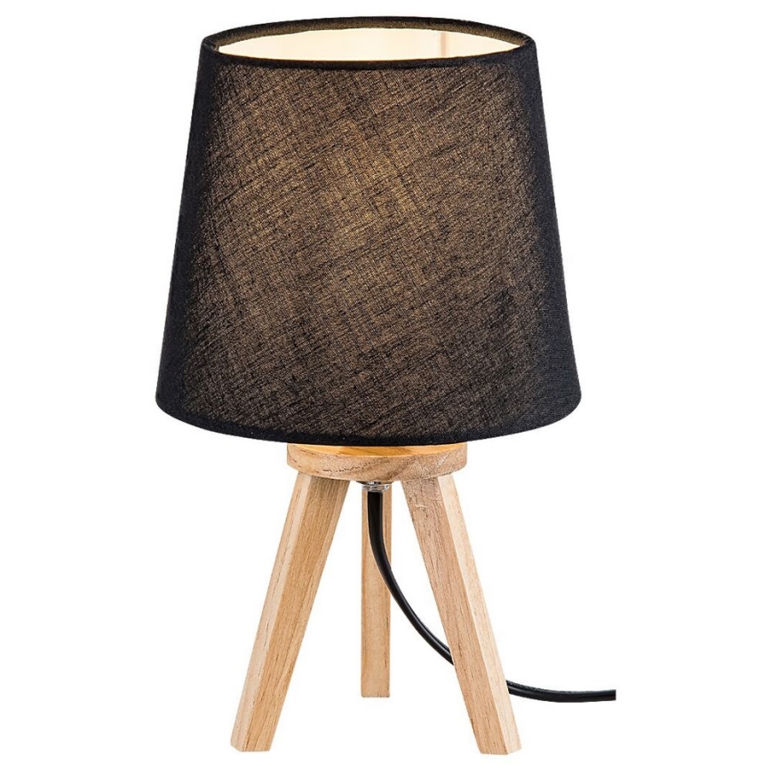 Rabalux - Galda lampa 1xE14/25W/230V melna