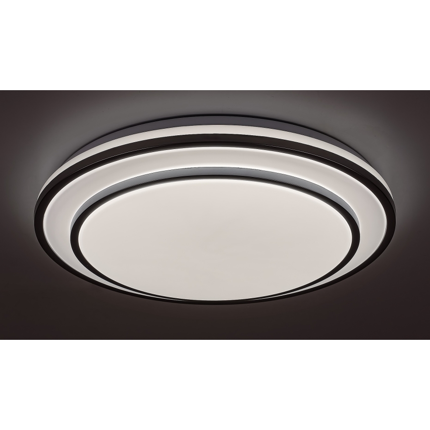 Rabalux - LED Aptumšojams griestu gaismeklis LED/40W/230V 3000-6500K sudraba + tālvadības pults