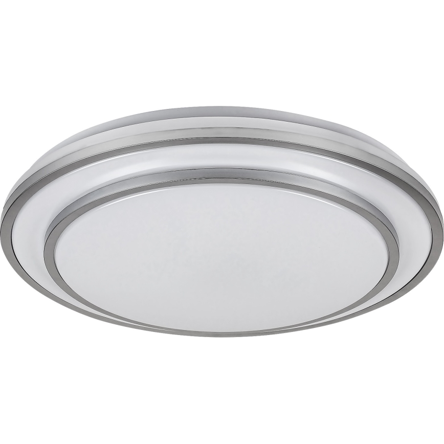 Rabalux - LED Aptumšojams griestu gaismeklis LED/40W/230V 3000-6500K sudraba + tālvadības pults
