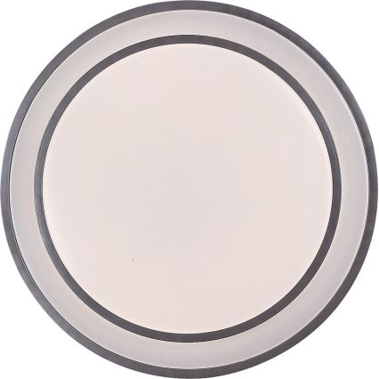Rabalux - LED Aptumšojams griestu gaismeklis LED/40W/230V 3000-6500K sudraba + tālvadības pults