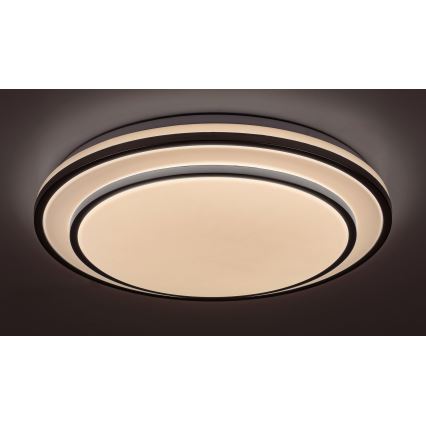 Rabalux - LED Aptumšojams griestu gaismeklis LED/40W/230V 3000-6500K sudraba + tālvadības pults