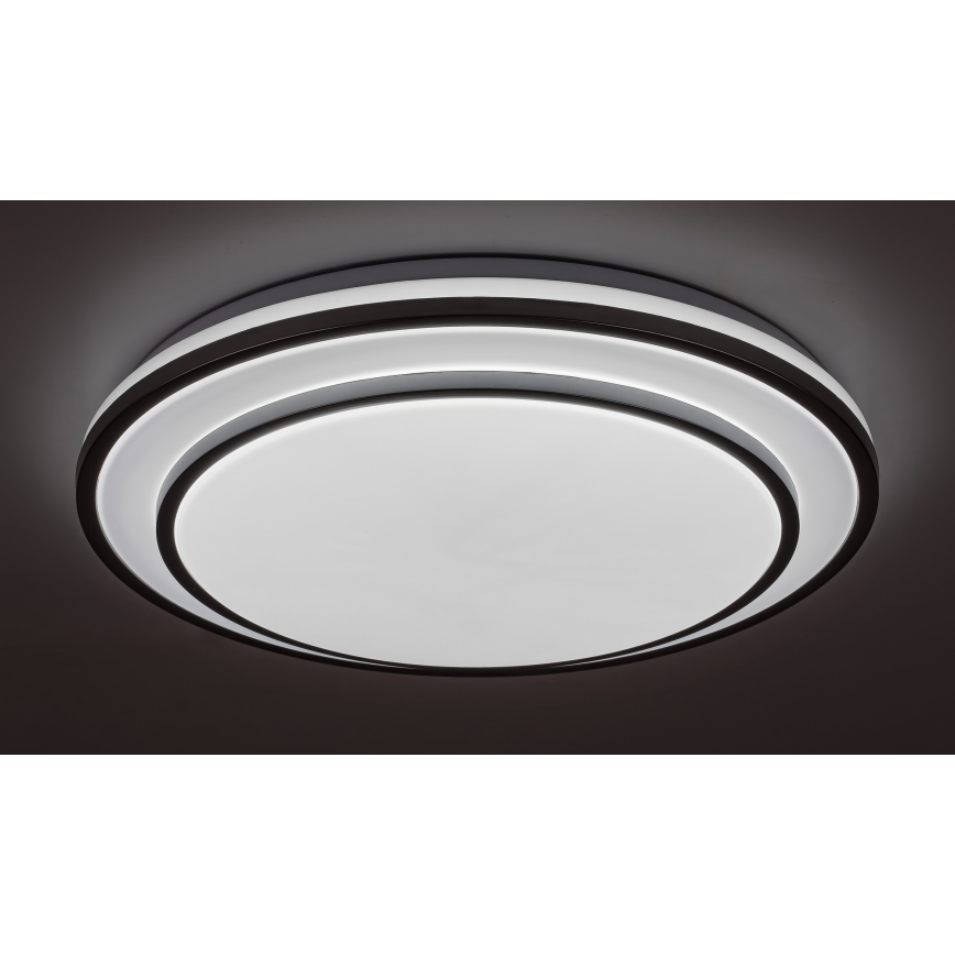 Rabalux - LED Aptumšojams griestu gaismeklis LED/40W/230V 3000-6500K sudraba + tālvadības pults