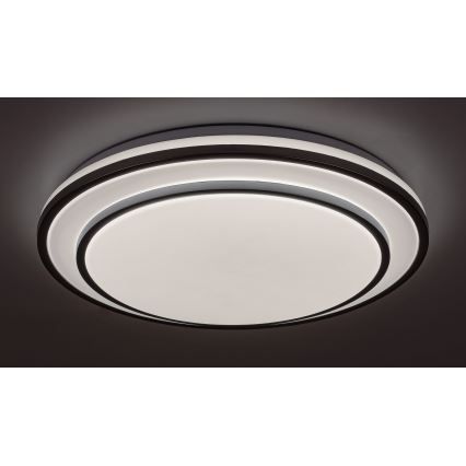 Rabalux - LED Aptumšojams griestu gaismeklis LED/40W/230V 3000-6500K sudraba + tālvadības pults