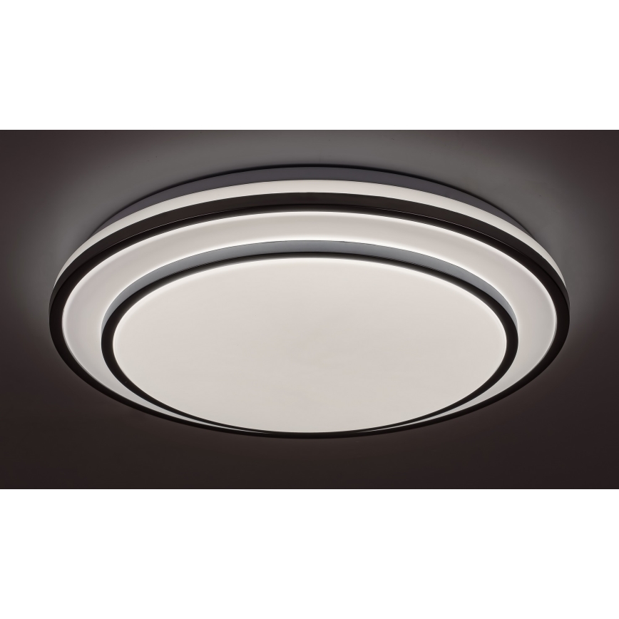 Rabalux - LED Aptumšojams griestu gaismeklis LED/40W/230V 3000-6500K sudraba + tālvadības pults