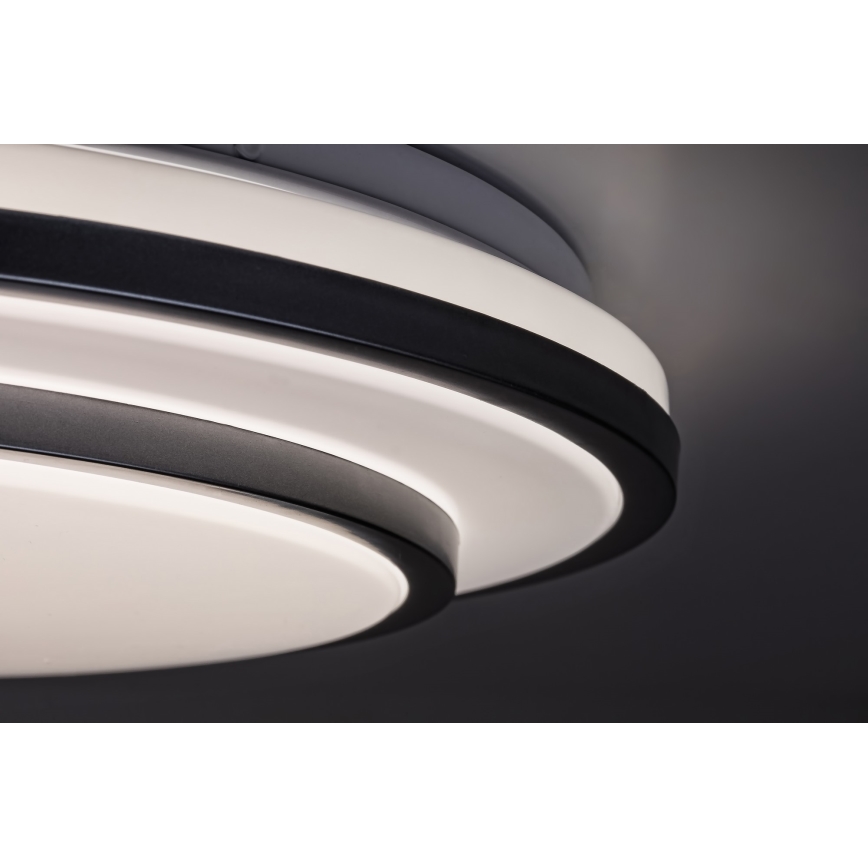 Rabalux - LED Aptumšojams griestu gaismeklis LED/40W/230V 3000-6500K sudraba + tālvadības pults
