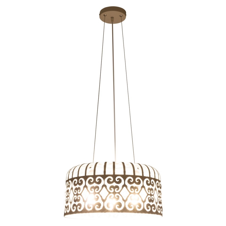 Rabalux - Lustra 3xE27/60W/230V balts