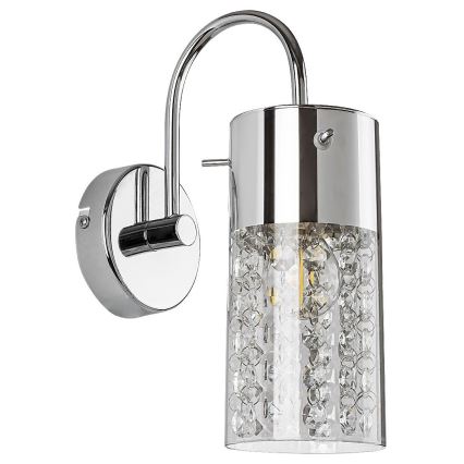 Rabalux - Vannas istabas sienas lampa 1xE14/40W/230V IP44 spīdīgi hromēts