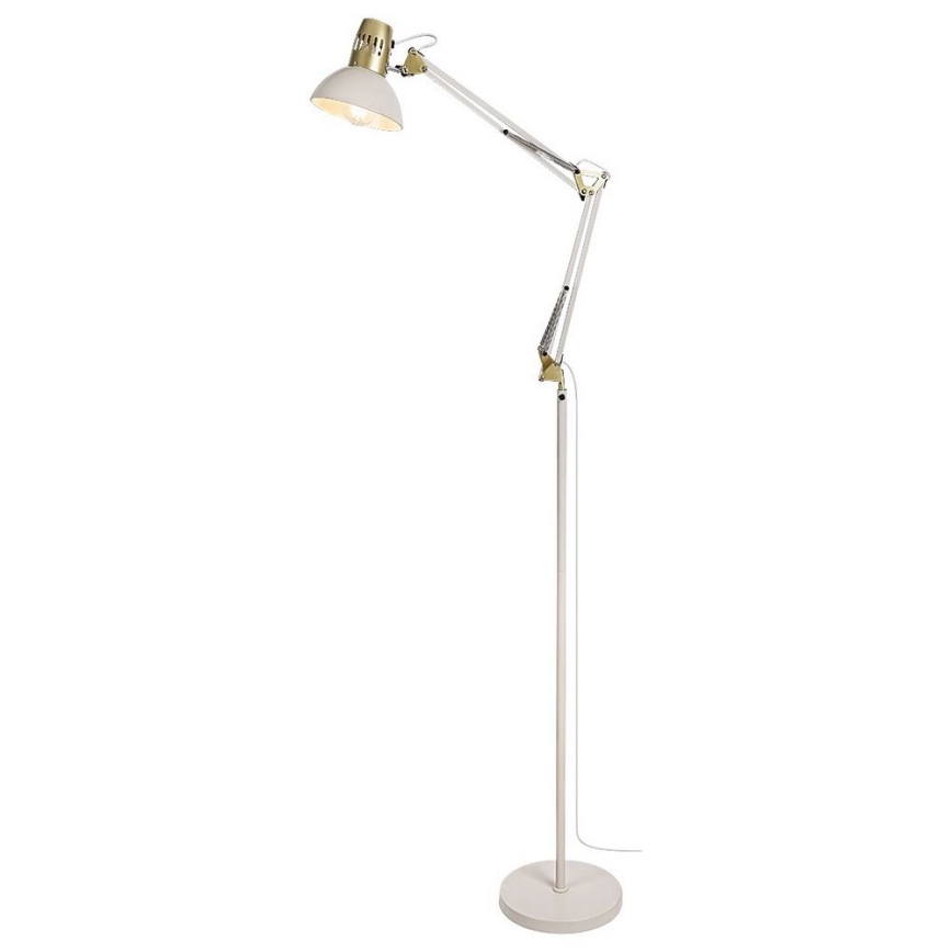 Rabalux - Grīdas stāvlampa 1xE27/40W/230V krēmkrāsa/zelta