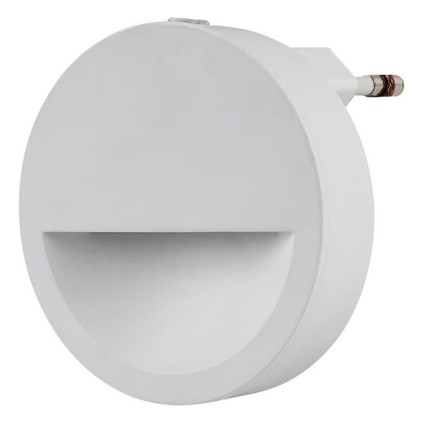 Rabalux - LED Nakts lampiņa ar krēslas sensoru LED/0,5W/230V 3000K d. 65 mm