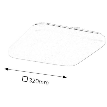 Rabalux - LED griestu gaismeklis LED/32W/230V 32x32 cm